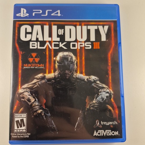 Call Of Duty Black Ops III (PS4, 2015) Tested & Works