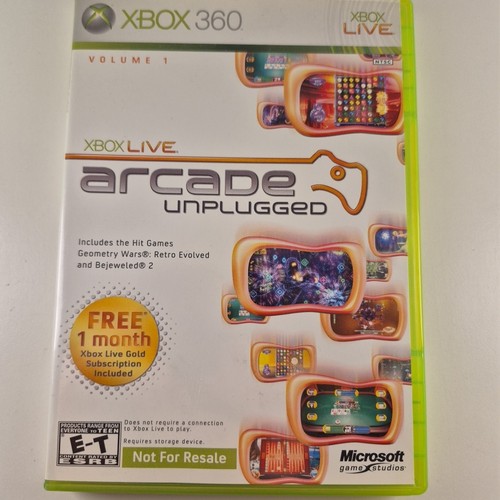 Xbox Live Arcade Unplugged Vol. 1 (Microsoft Xbox 360, 2006)