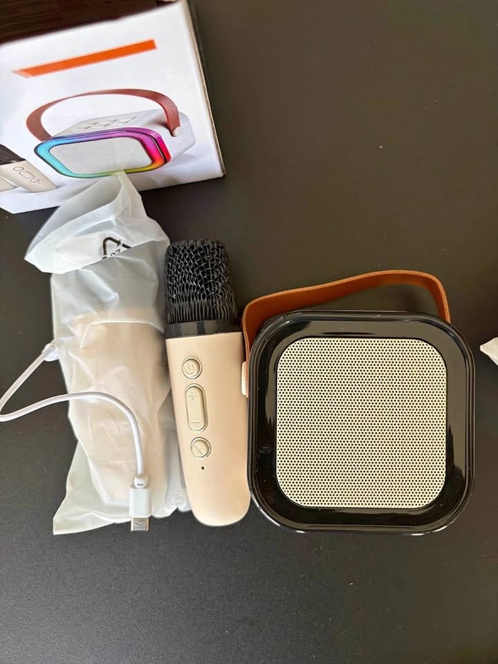 K12 Portable Karaoke Machine with 2 Wireless Microphones