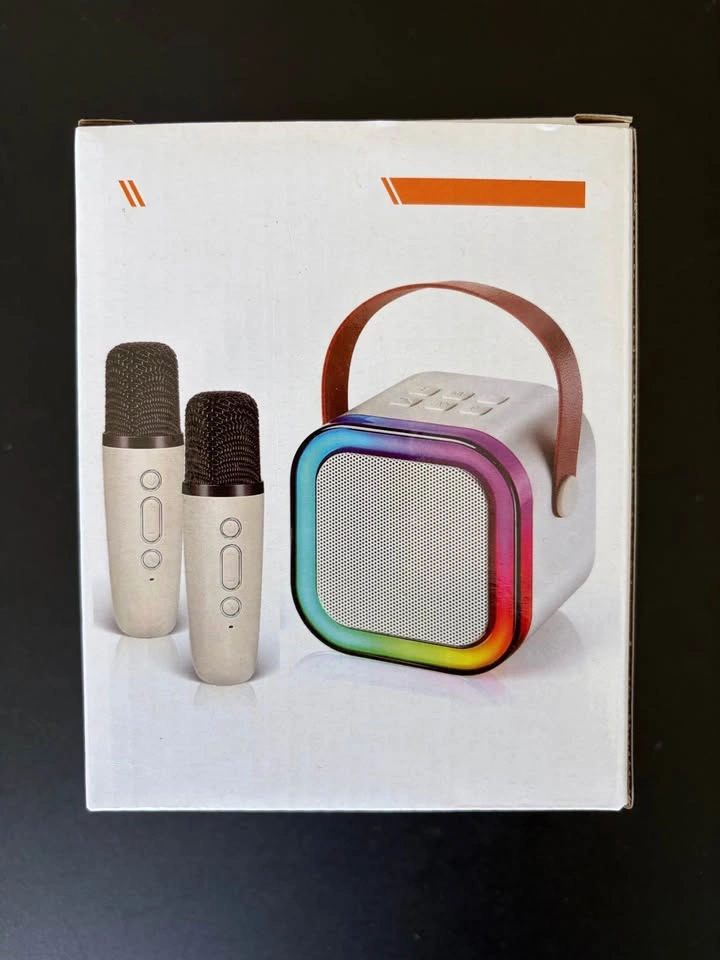 K12 Portable Karaoke Machine with 2 Wireless Microphones - photo 3