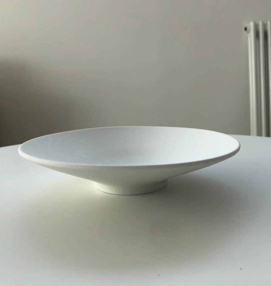 Matte White Pasta Bowl - photo 3
