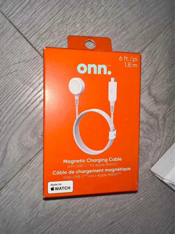 Magnetic charging cable for Apple Watch