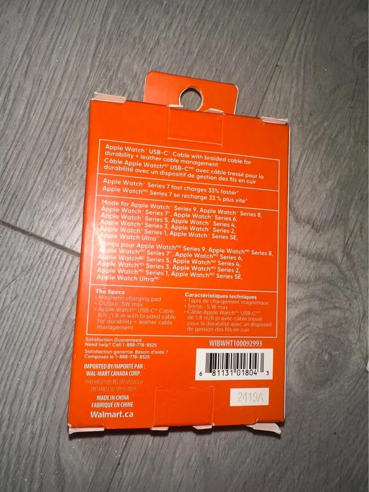 Magnetic charging cable for Apple Watch - photo 2