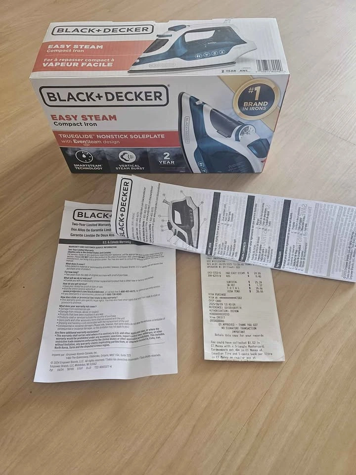 Black & Decker compact iron - photo 2