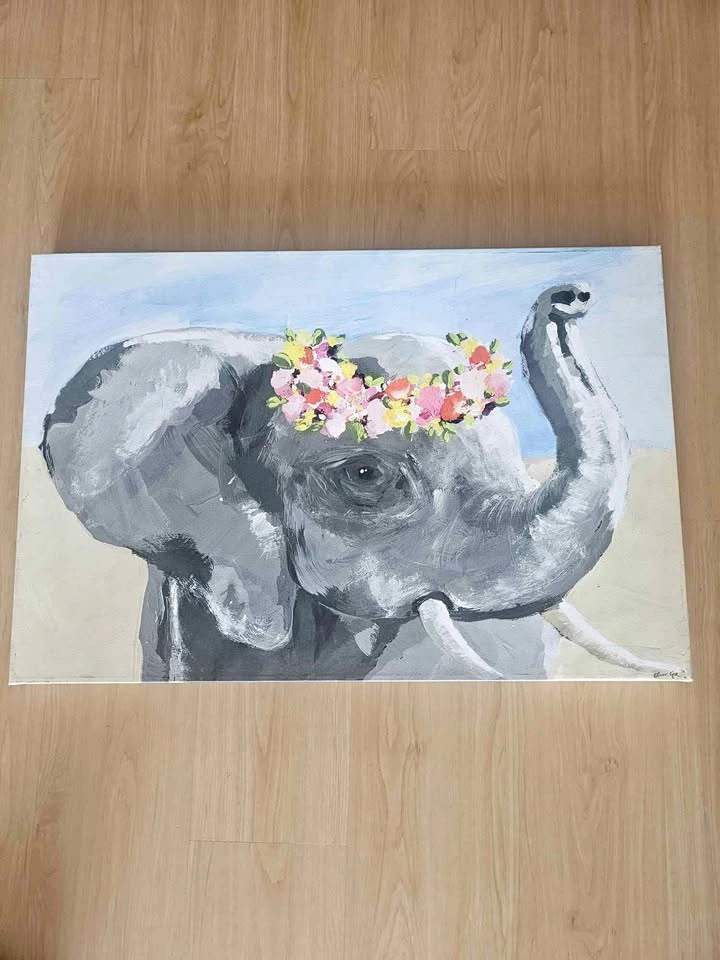 Oliver Gal Elephant canvas