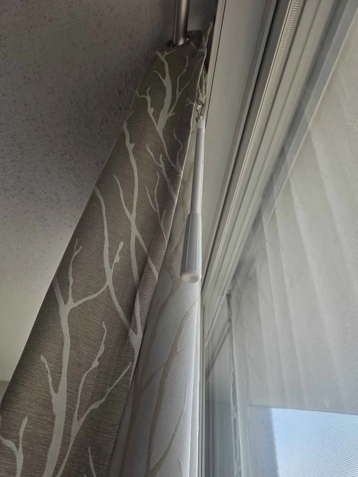 Wayfair wide single curtain for large window & rail - photo 5
