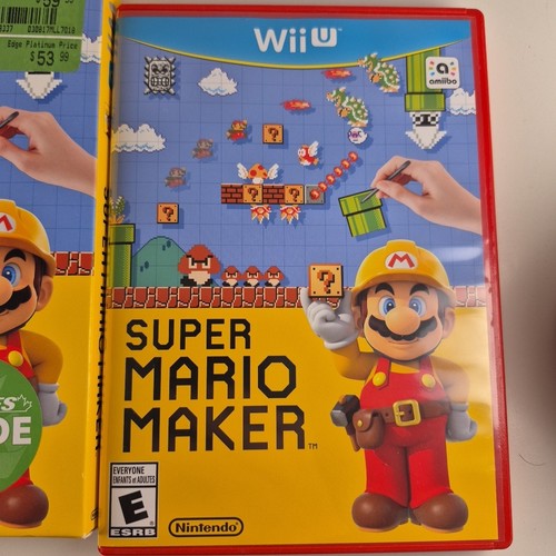 Super Mario Maker (Nintendo Wii U) Excellent Condition! - photo 5