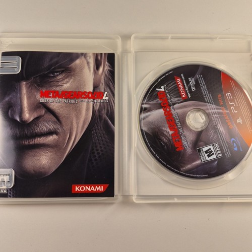 Metal Gear Solid 4 Greatest Hits Sony PlayStation 3 PS3 CIB - photo 3