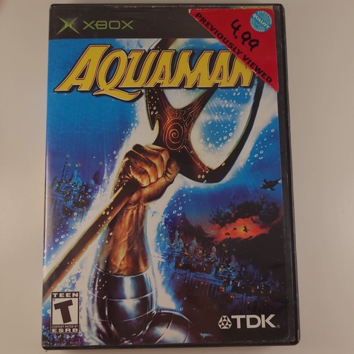 Aquaman: Battle for Atlantis (Microsoft Xbox, 2003) Complete