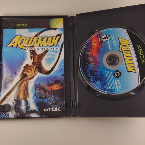 Aquaman: Battle for Atlantis (Microsoft Xbox, 2003) Complete - photo 3