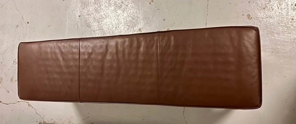 Room & Board Parsons Leather Bench – 58" – Brown Leather - photo 3