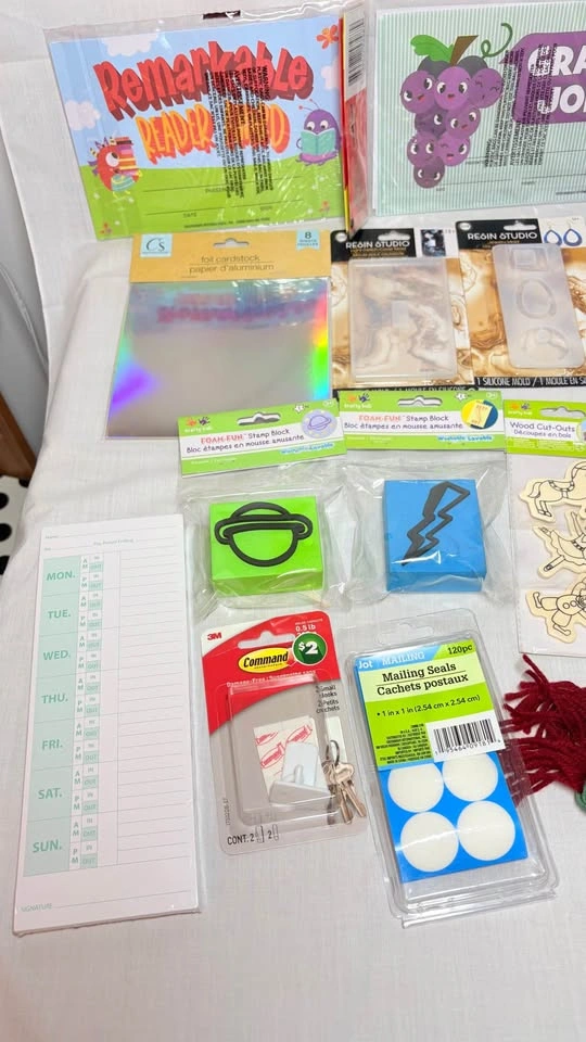 CRAFT / TEACHER THEMED mystery box, grab bag, surprise boxes - photo 2