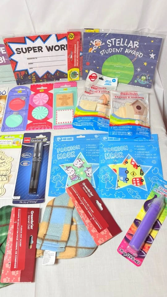 CRAFT / TEACHER THEMED mystery box, grab bag, surprise boxes - photo 4