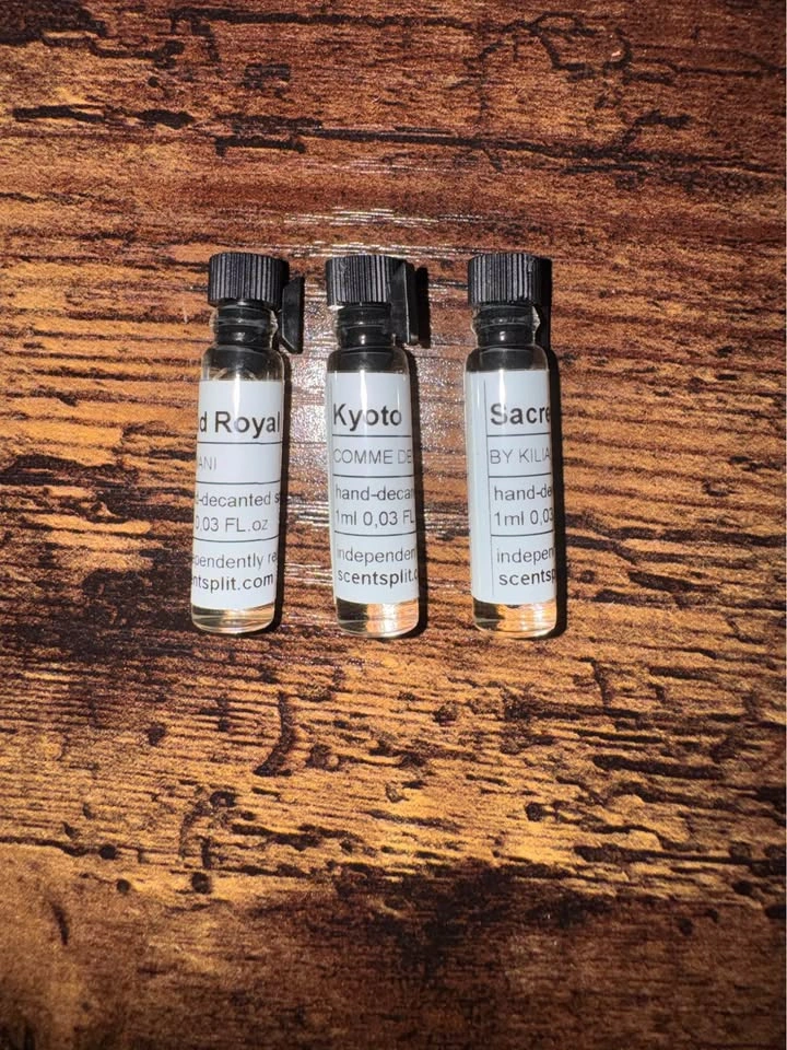 Luxury Fragrance Discovery Set: Kilian, Armani, CDG