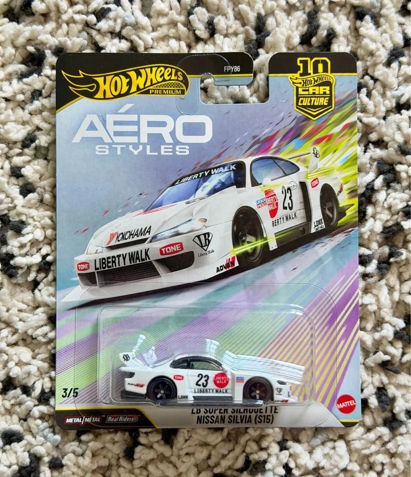 Hot Wheels Premium Aero Styles LB Super Silhouette Nissan Silvia