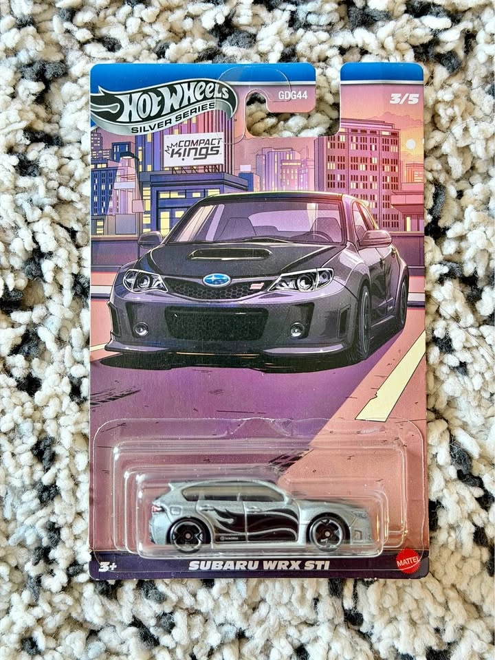 Hot Wheels Silver Series Subaru WRX STI