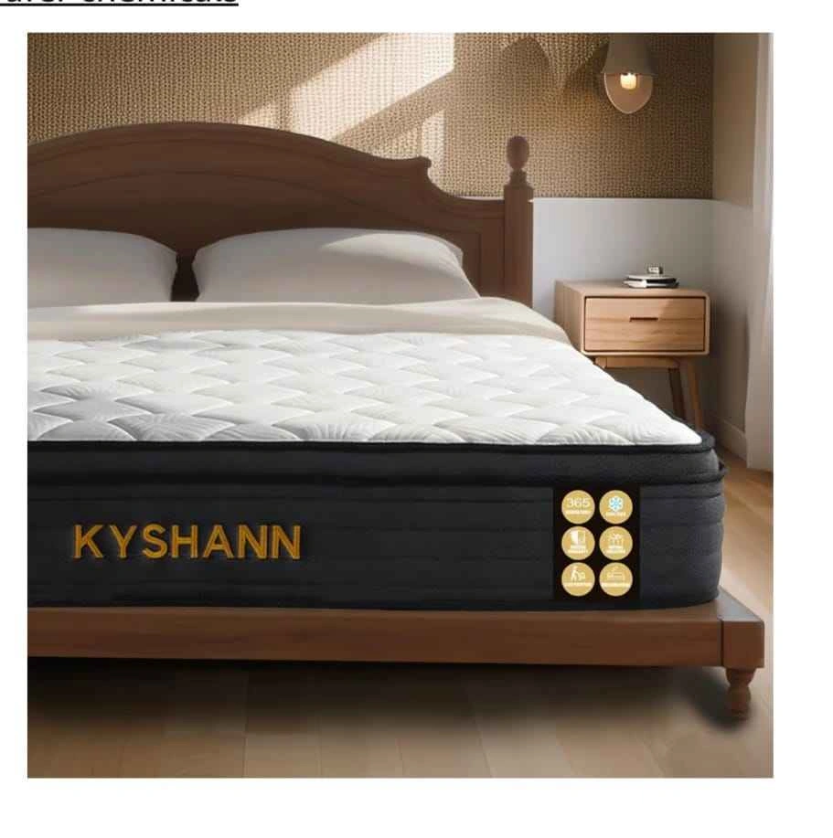 Brand New 10" Twin Hybrid Mattress - Memory Foam & Springs - photo 3