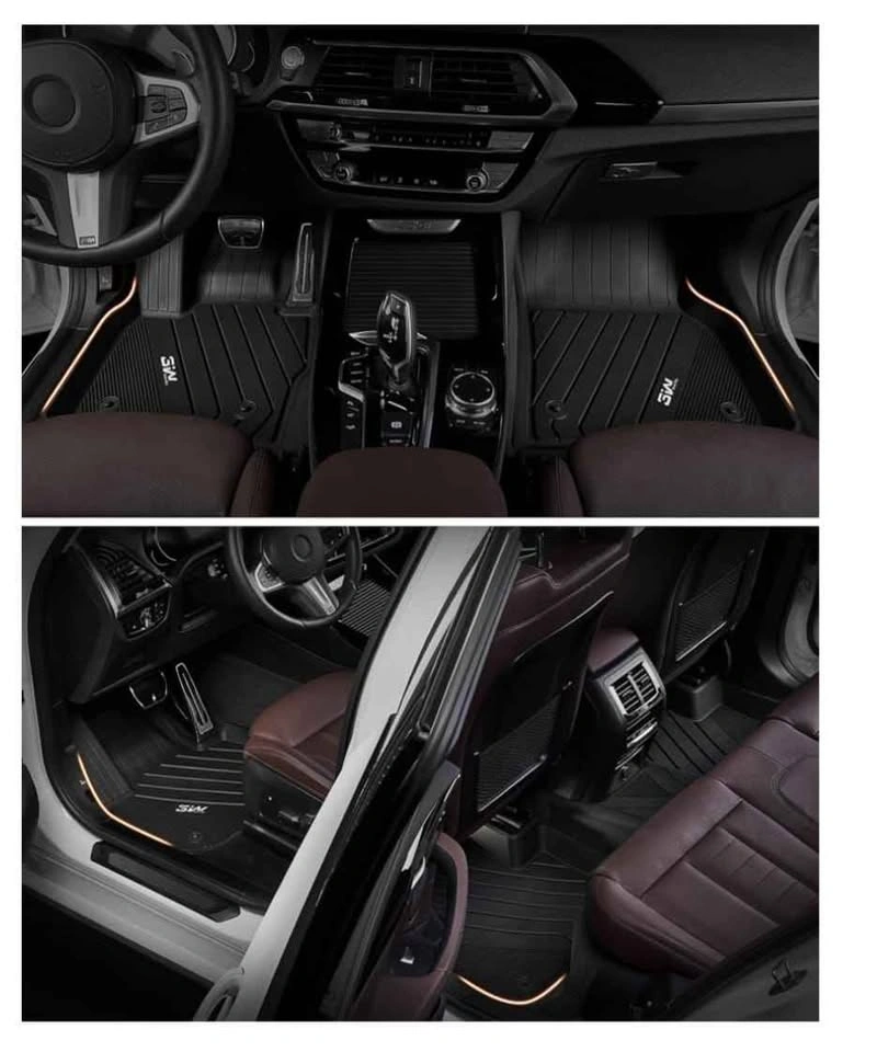 3W Premium All-Weather Floor & Cargo Mat Set for Nissan Pathfind - photo 4