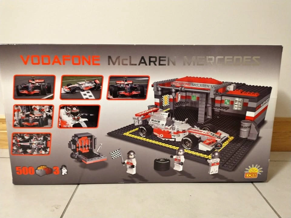 Vodafone McLaren Mercedes Cobi 500 Piece Toy 25500 New/Sealed