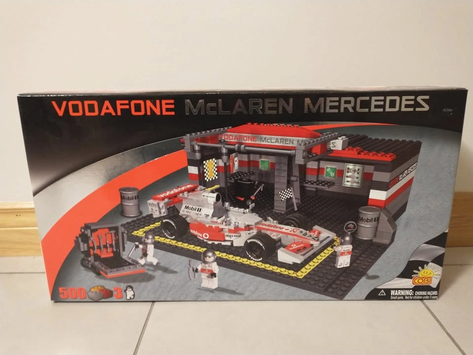 Vodafone McLaren Mercedes Cobi 500 Piece Toy 25500 New/Sealed - photo 4