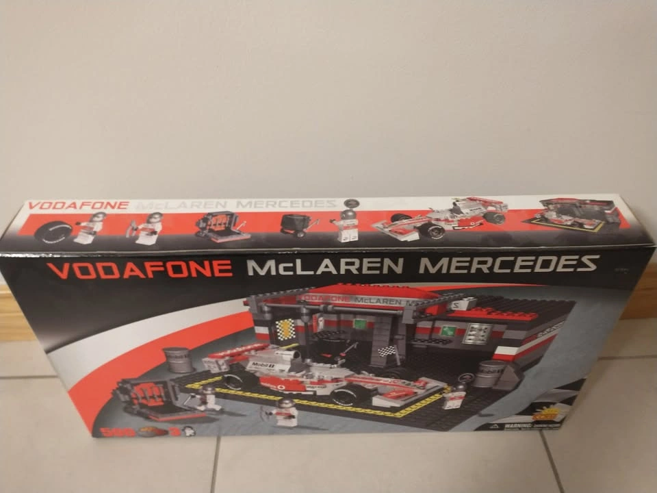 Vodafone McLaren Mercedes Cobi 500 Piece Toy 25500 New/Sealed - photo 5