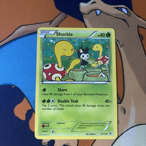 Shuckle 3/113 Legendary Treasures Regular NM