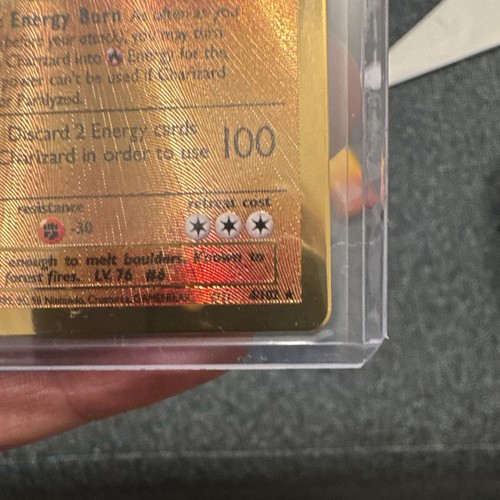 Possible PSA 10 WOTC Pokémon Celebrations Gold Metal Charizard - photo 4