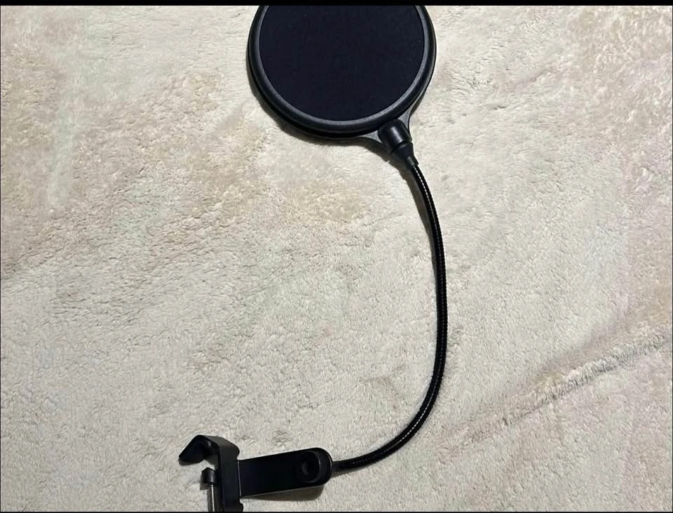Professional studio pop filter (microphone)