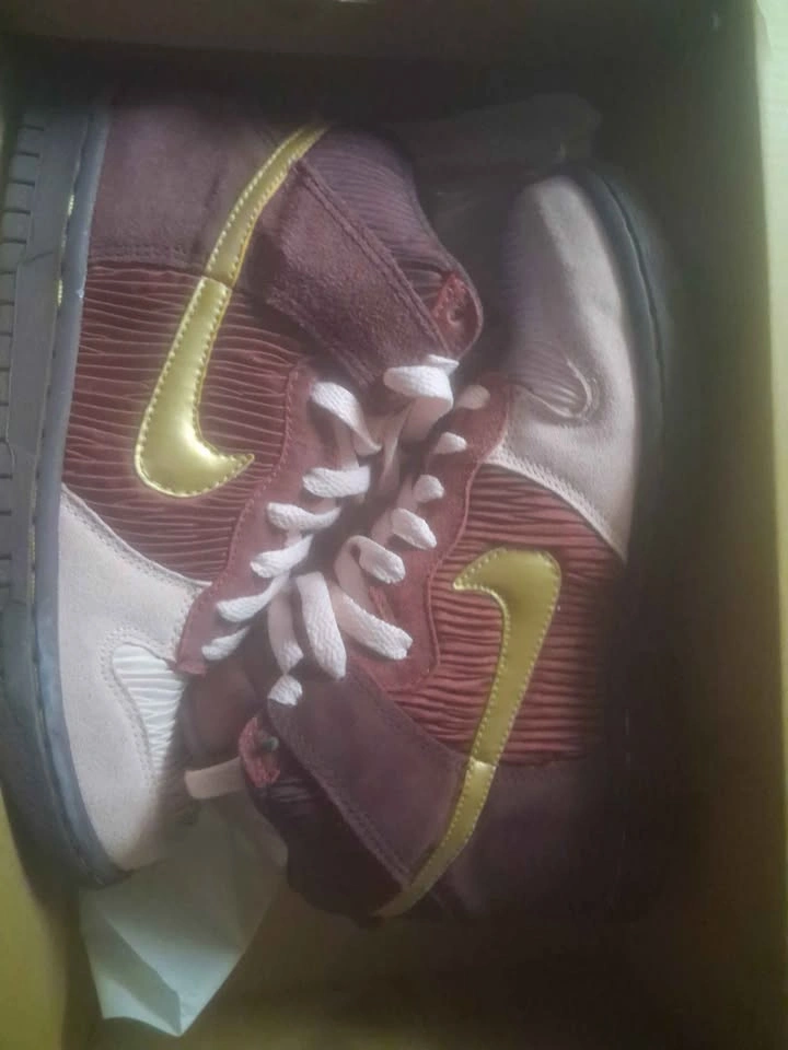 Nike dunk high girls 4.5y - photo 4