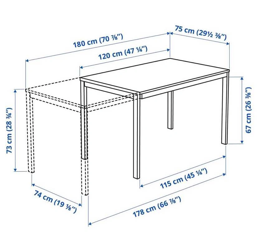 Extendable Table & Chairs set - photo 2