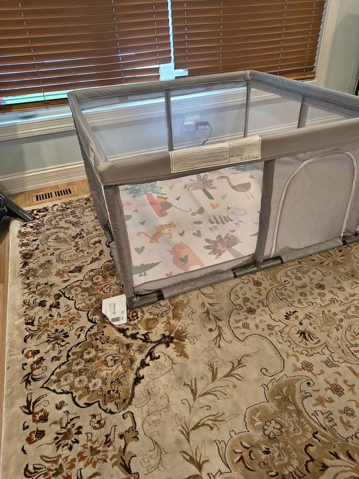 Baby Playpen, 50x50 Inch, with Mat and Balls - photo 4