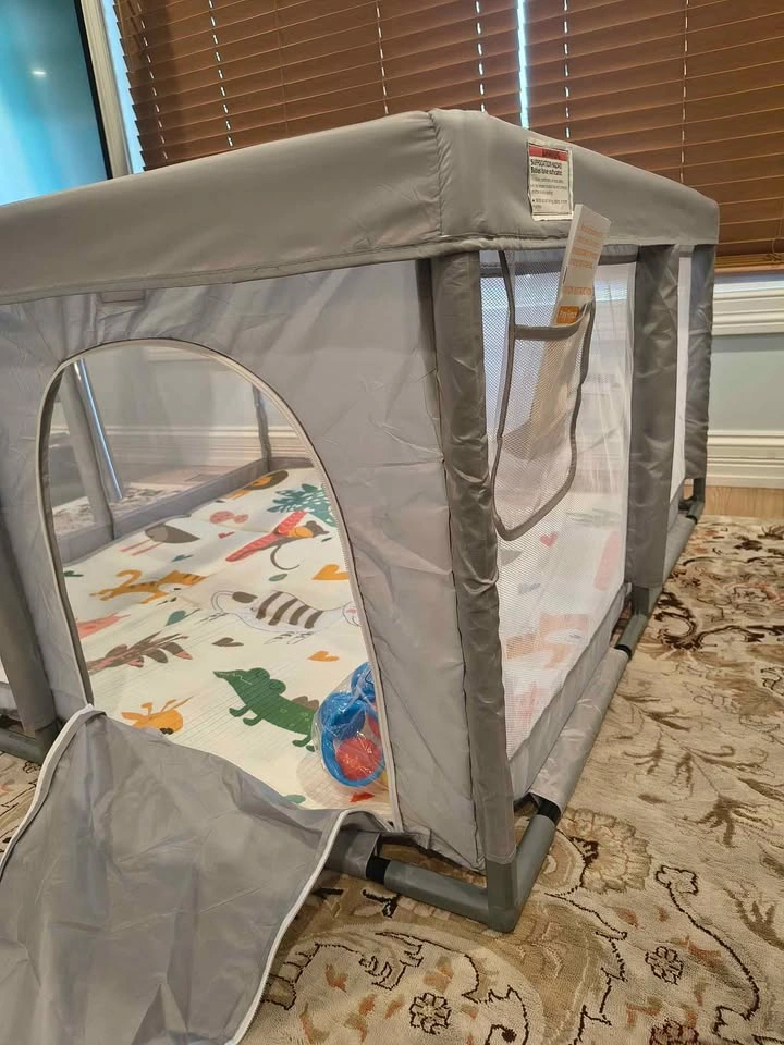 Baby Playpen, 50x50 Inch, with Mat and Balls - photo 5