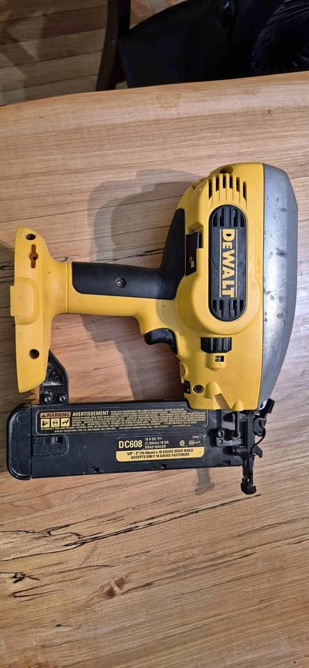 DeWalt 18V Drills, Nailer, Grinder