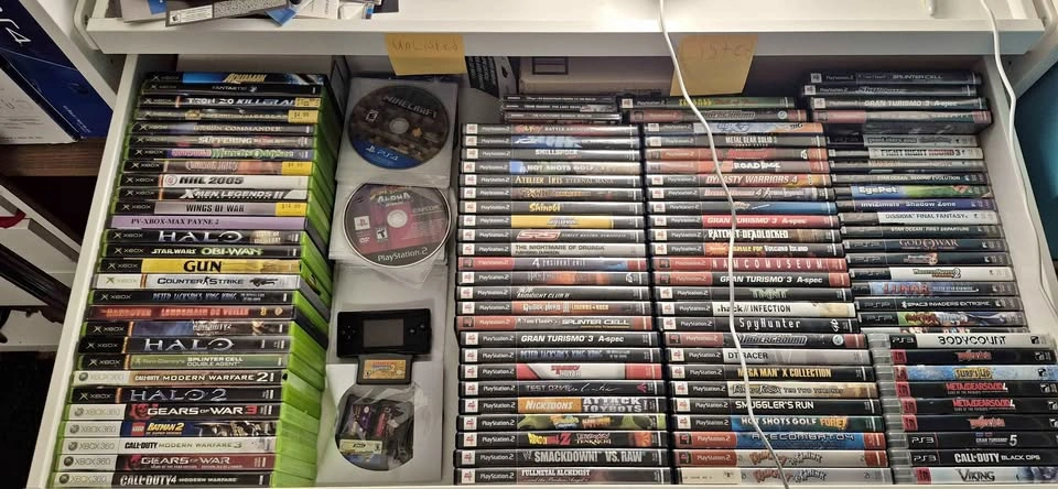 Huge Video Game Lot: GameCube, N64, Wii, Xbox 360, PS4 & More