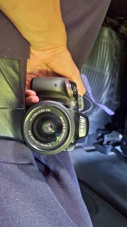 Nikon D3200 with 2 lenses