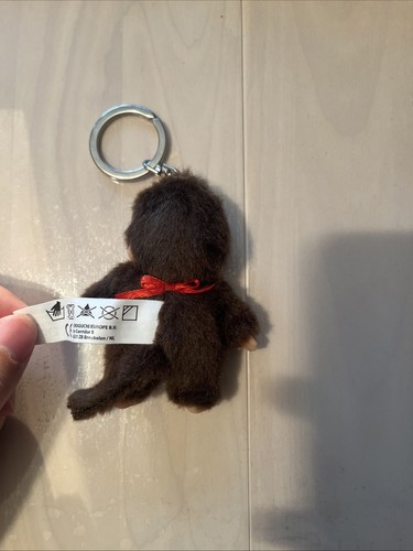 Monchhichi Collectible Girl Plush Doll Keychain, 3.5" size - photo 3