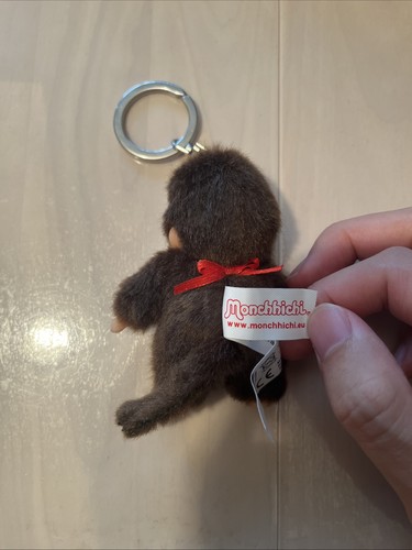 Monchhichi Collectible Girl Plush Doll Keychain, 3.5" size - photo 4