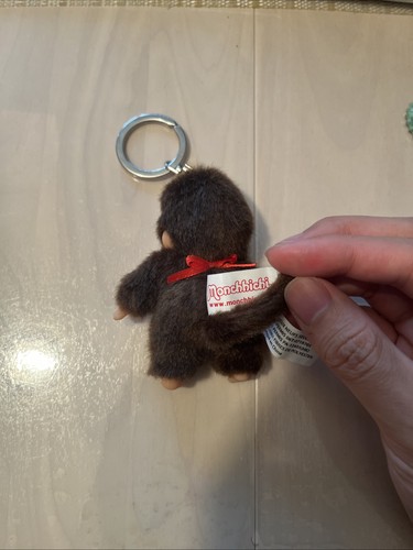 Monchhichi Collectible Girl Plush Doll Keychain, 3.5" size - photo 5