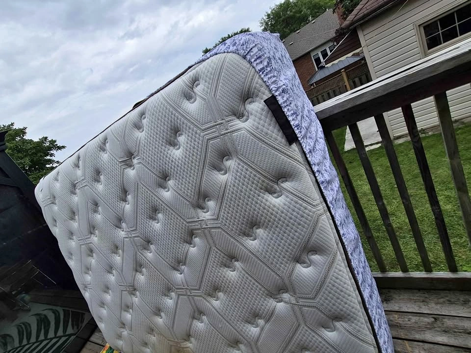 Queen mattress + frame