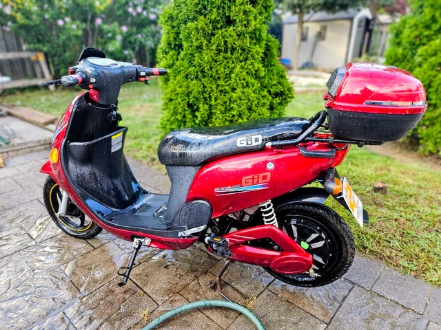 GIO eBike, 60V, With Keys, No battery