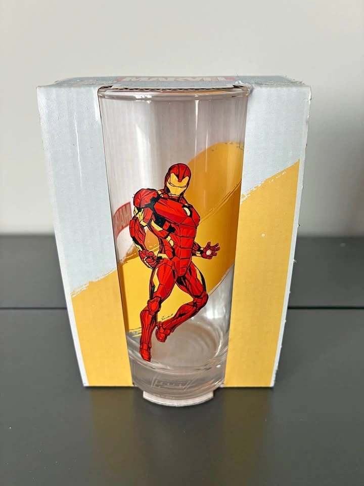 Marvel Glass (Iron Man) - Unopened