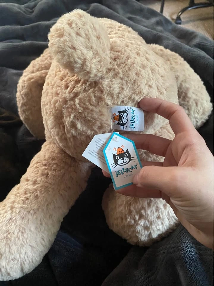 Huge Finley Bear Jellycat (Retired) - photo 3
