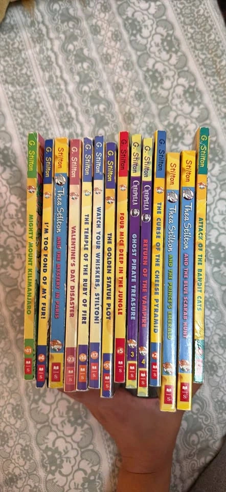 Geronimo Stilton books $4 each