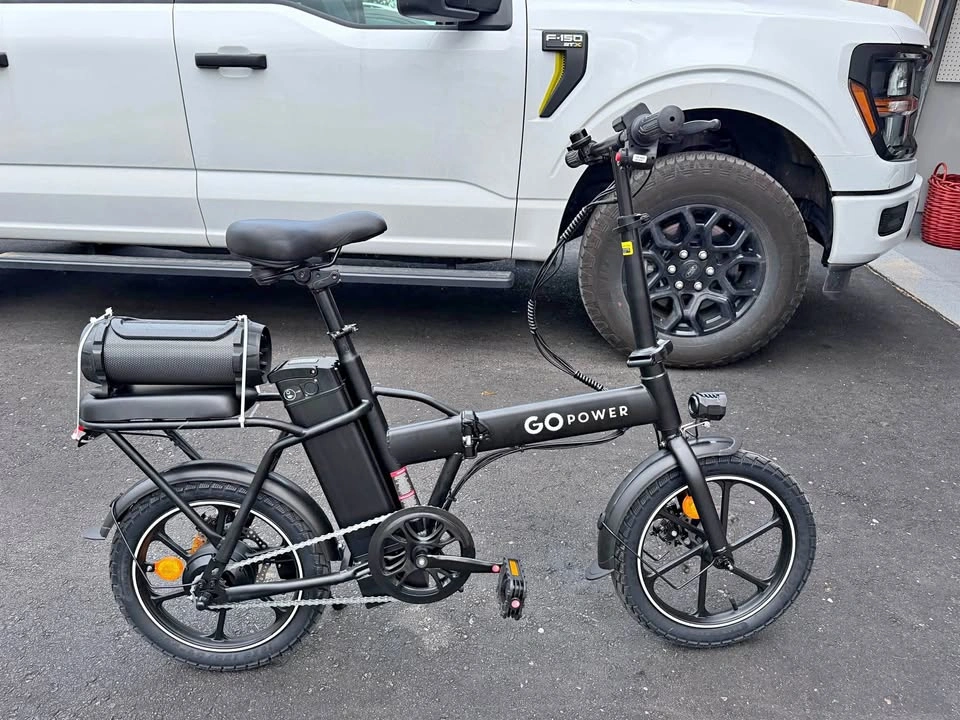 Go Power Ebike open box