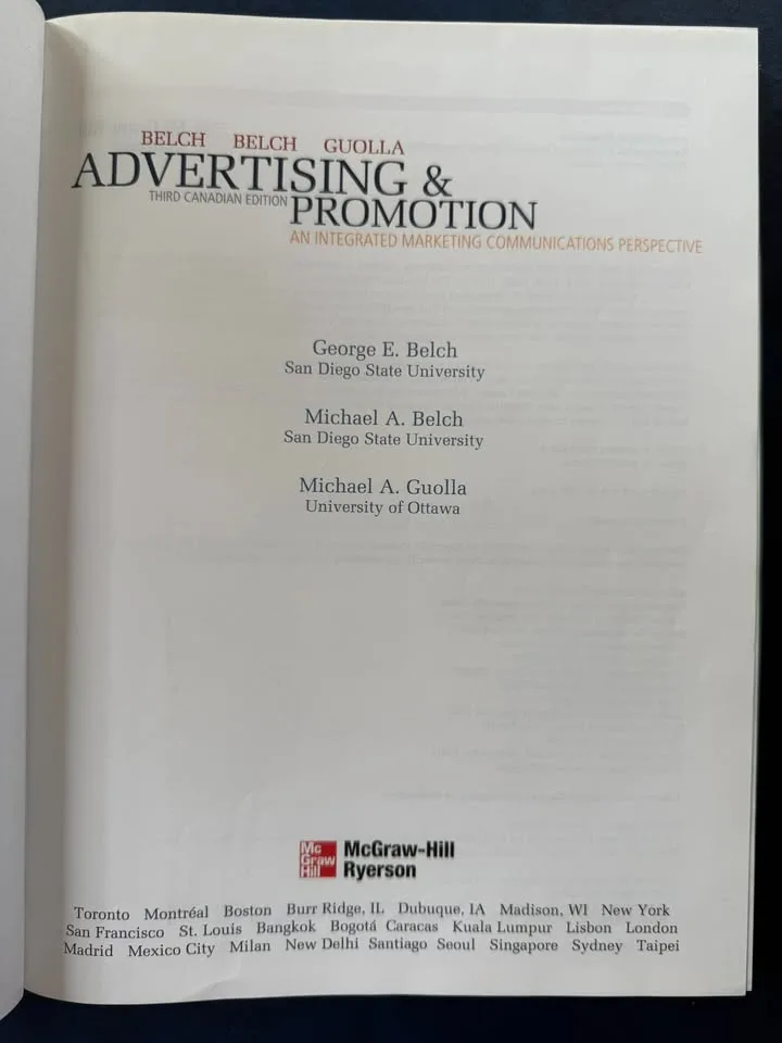 Advertising & Promotion: Integrated Marketing Comms image indicator(2)