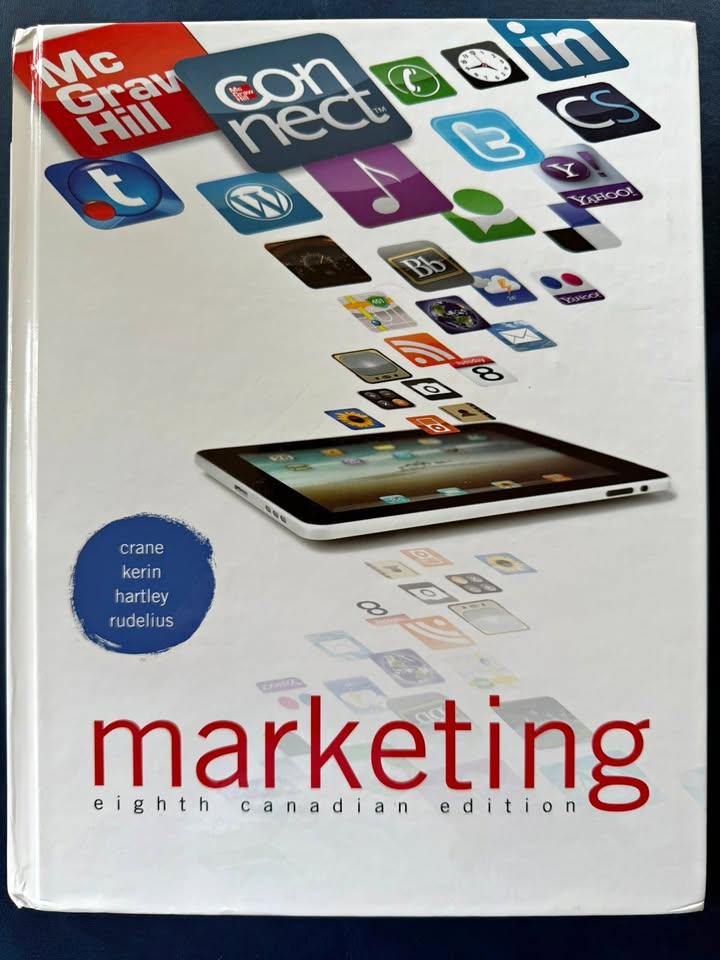 Marketing | 8th Canadian Edition – Textbook Only