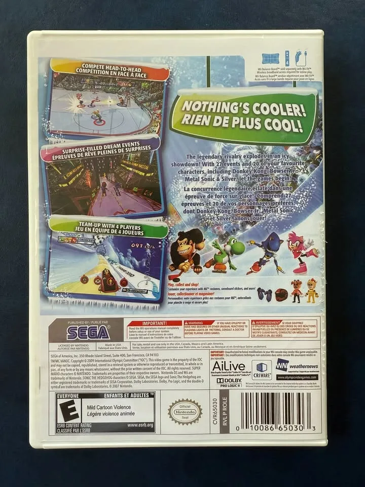 Mario & Sonic at the Olympic Winter Games – Nintendo Wii image indicator(3)