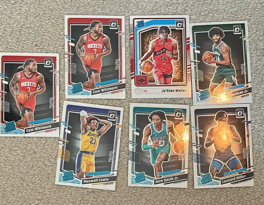 Optic NBA rated Rookie Player Lot