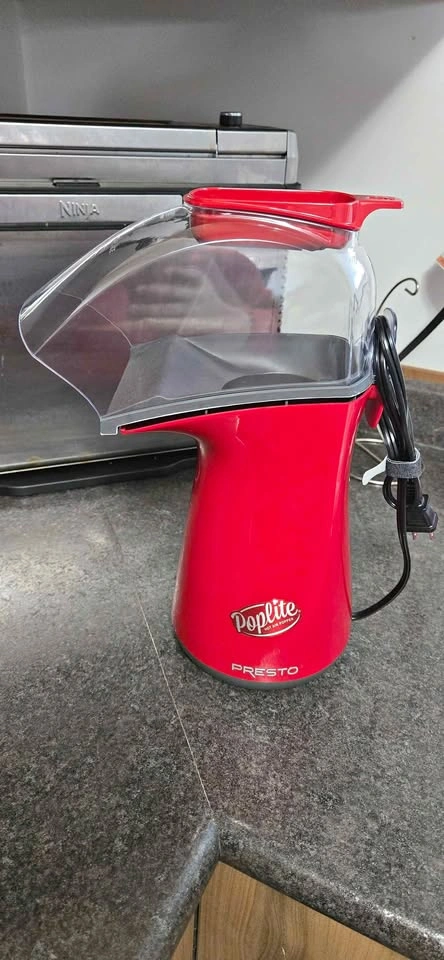 Poplite hot air popcorn popper