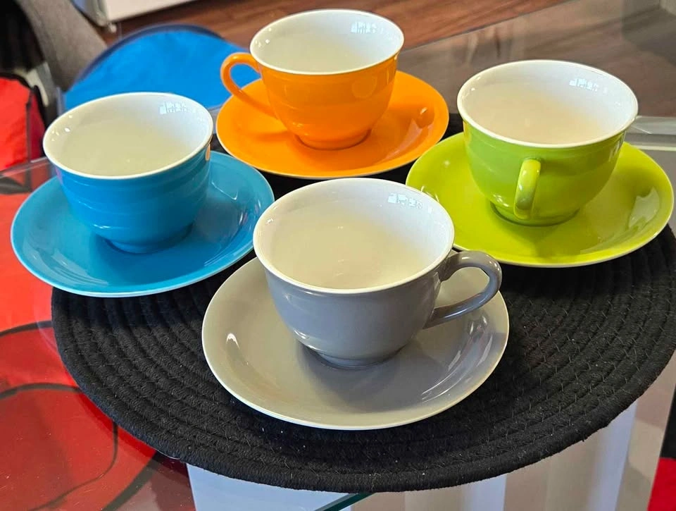 Steeped Tea New Bone China Gemstone Collection - Set of 4 - photo 3